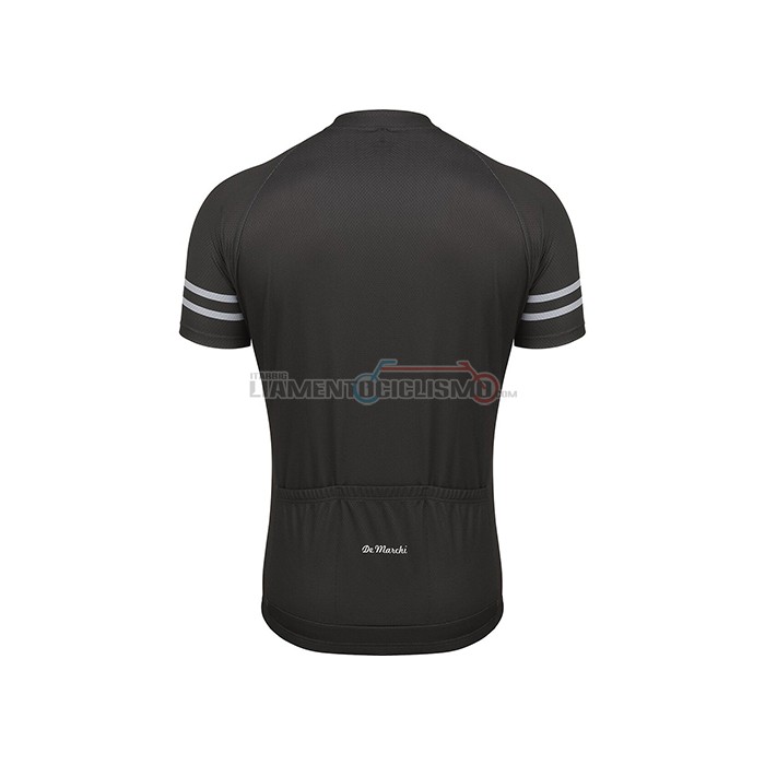 Abbigliamento Ciclismo De Marchi Manica Corta 2021 Nero